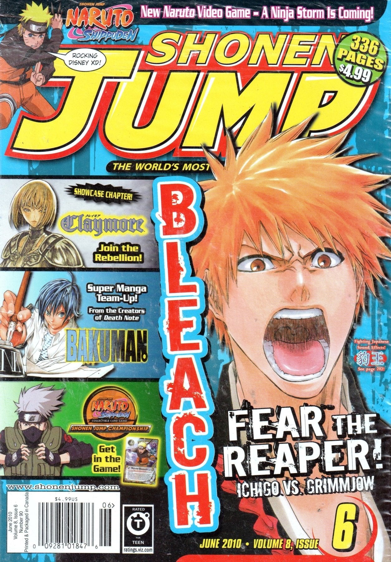Shonen Jump: June 2010 Volume 8, Issue 6 - Magazine - Retro Island Gaming