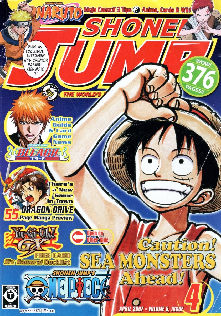 Shonen Jump Magazine: April 2007 Volume 5, Issue 4 - Magazine - Retro Island Gaming