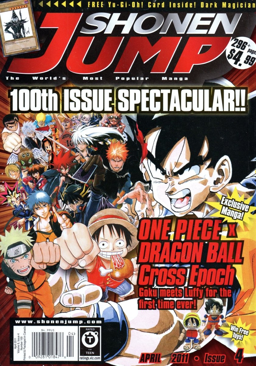 Sheon Jump Shonen Jump: April 2011 Volume 9, Issue 4 - Magazine – Retro Island Gaming
