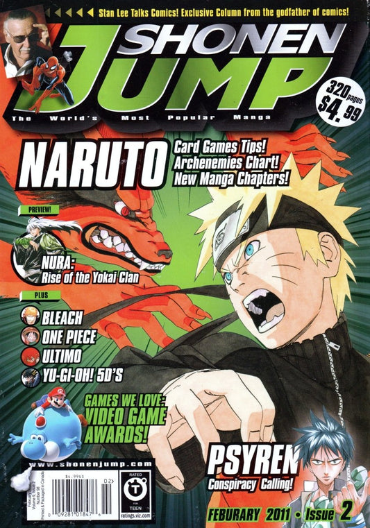 Shonen Jump Magazine: February 2011 Volume 9, Issue 2 - Magazine - Retro Island Gaming
