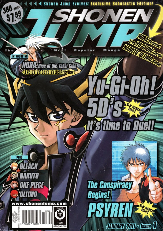 Shonen Jump Magazine: January 2011 Issue 1 - Magazine - Retro Island Gaming