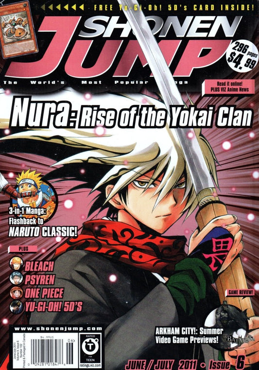 Shonen Jump Magazine: June/July 2011 Volume 9, Issue 6 - Magazine - Retro Island Gaming