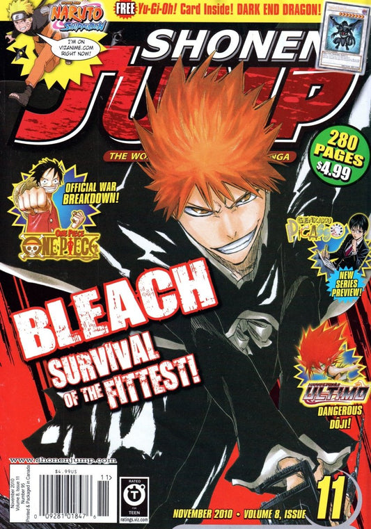 Shonen Jump Magazine: November 2010 Volume 8, Issue 11 - Magazine - Retro Island Gaming