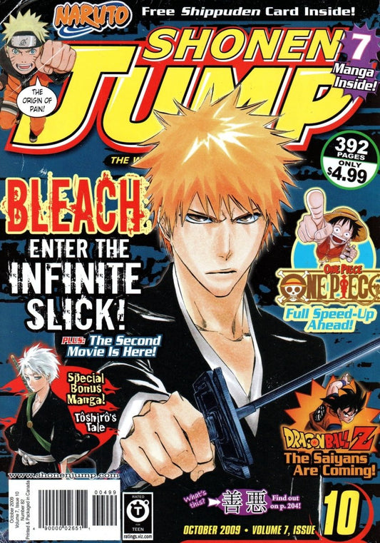 Shonen Jump Magazine: October 2009 Volume 7, Issue 10 - Magazine - Retro Island Gaming