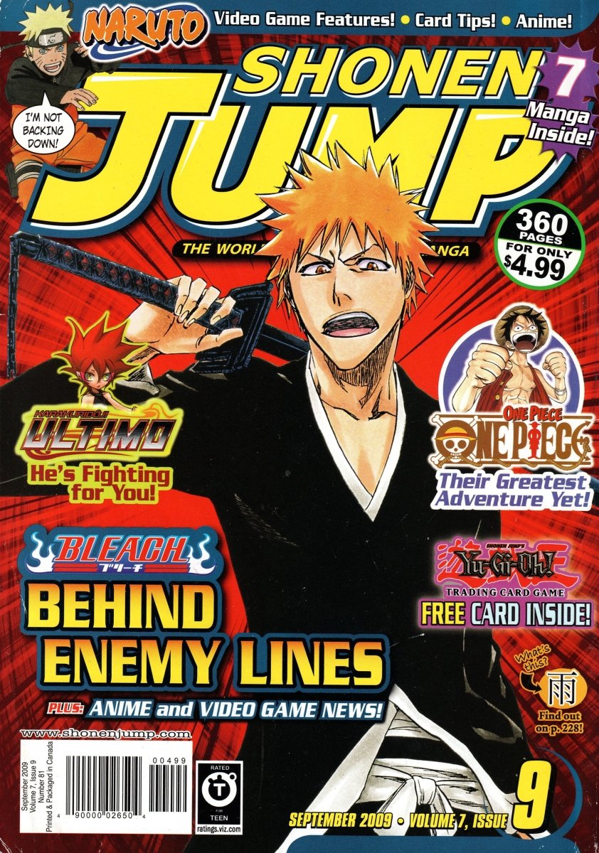 Shonen Jump Magazine: September 2009 Volume 7, Issue 9 - Magazine - Retro Island Gaming