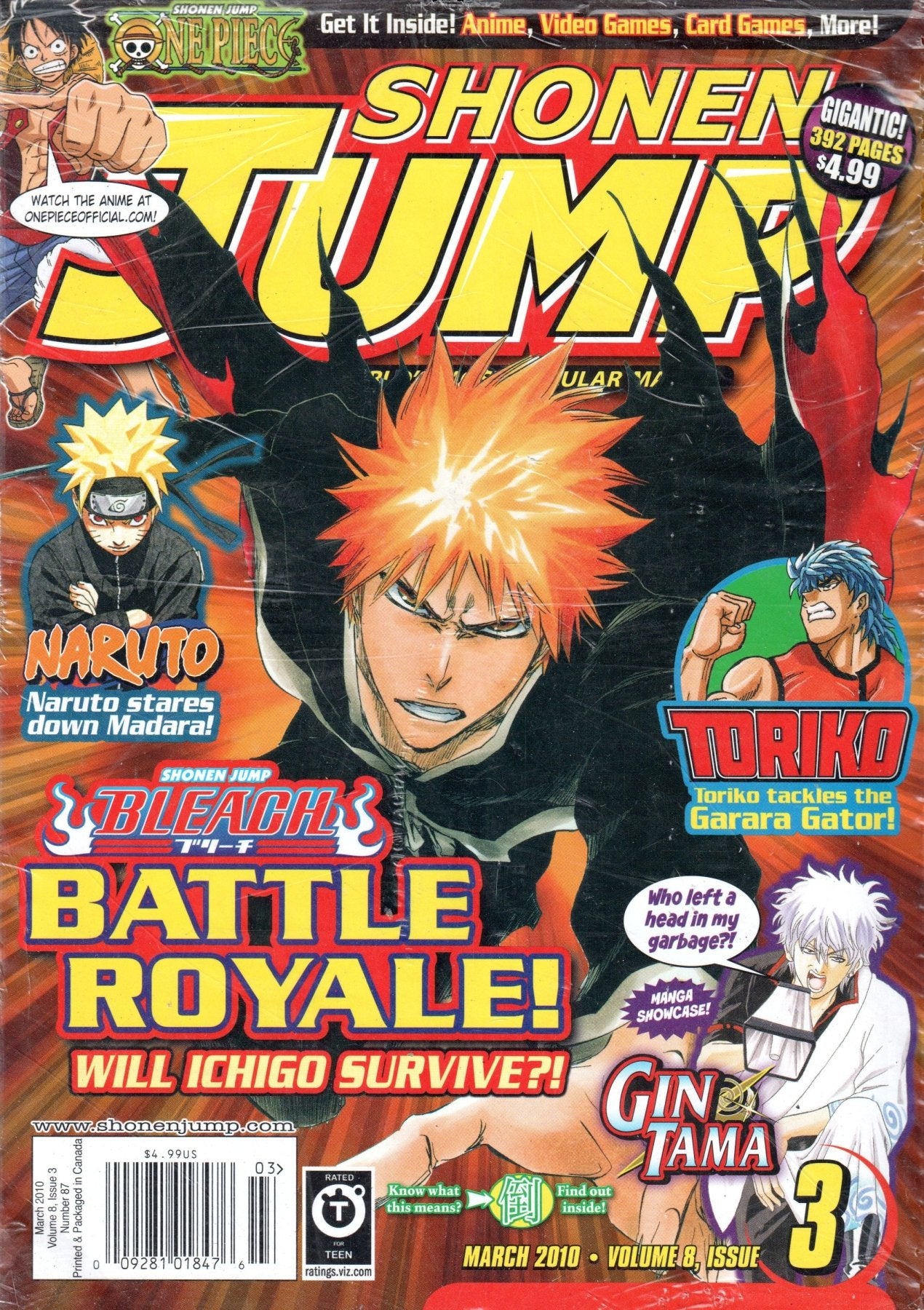 Shonen Jump: March 2010 Volume 8, Issue 3 - Magazine - Retro Island Gaming