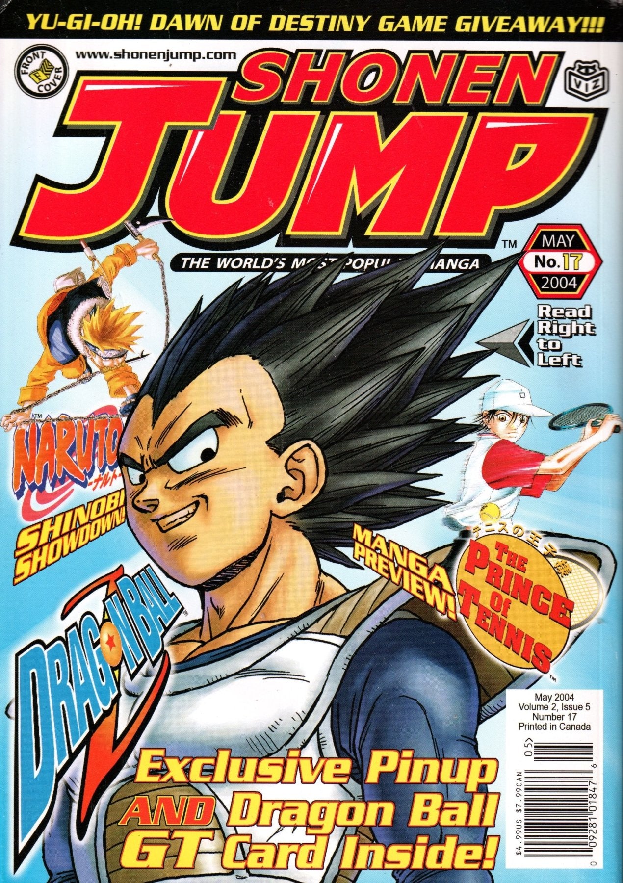 Shonen Jump: May 2004 Volume 2, Issue 5 - Magazine - Retro Island Gaming
