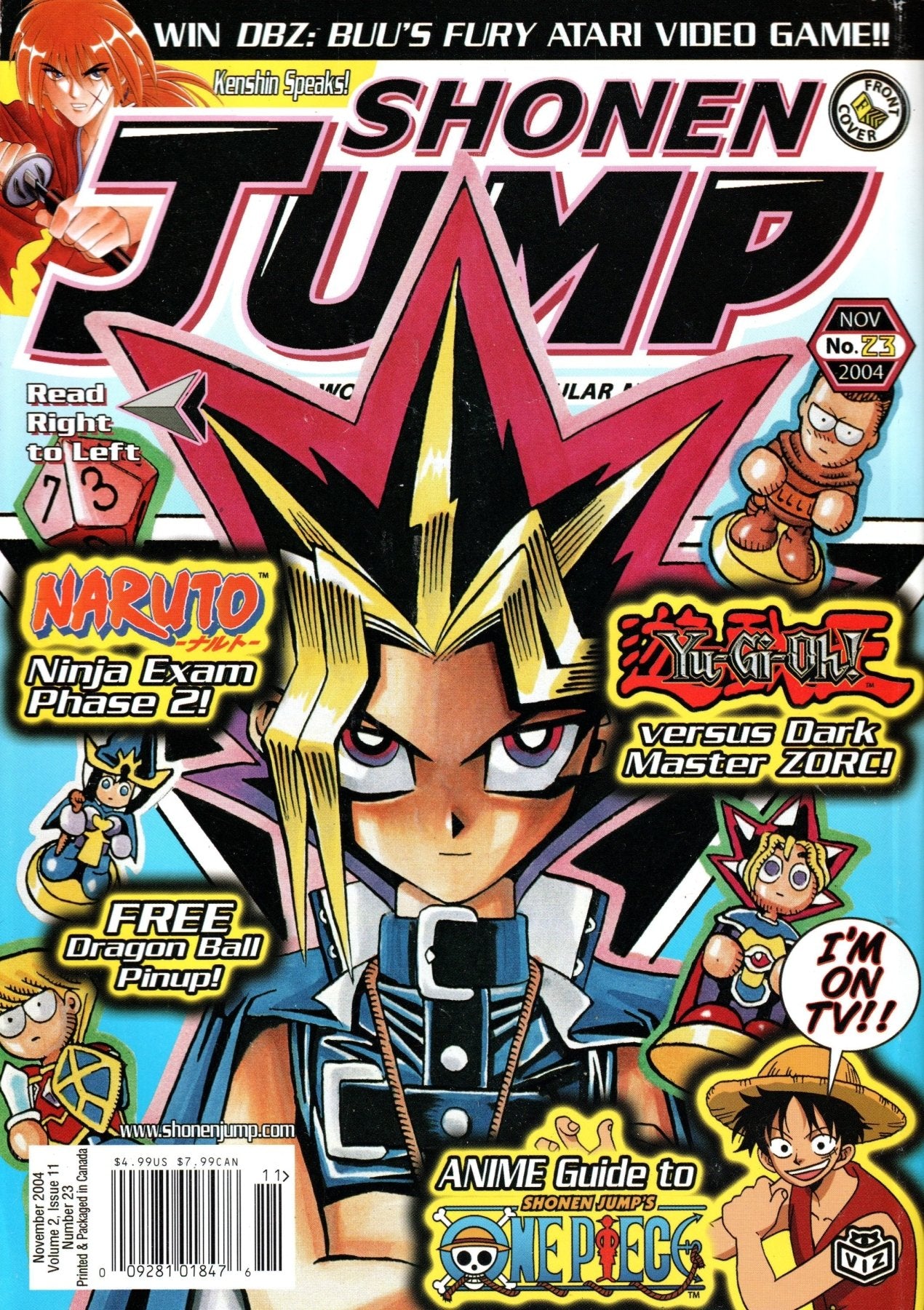 Shonen Jump: November 2004 Volume 2, Issue 11 - Magazine - Retro Island Gaming