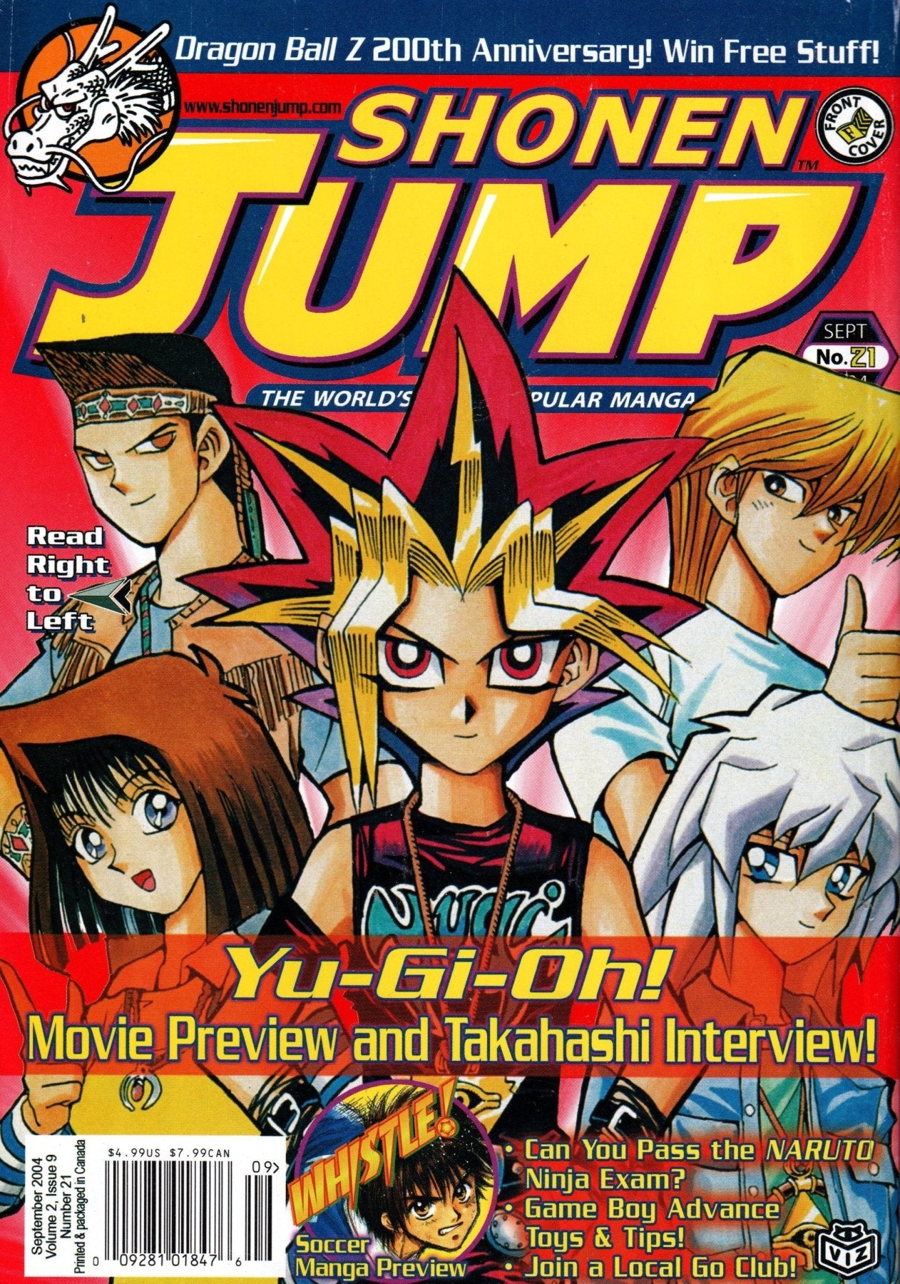 Shonen Jump: September 2004 Volume 2, Issue 9 - Magazine - Retro Island Gaming