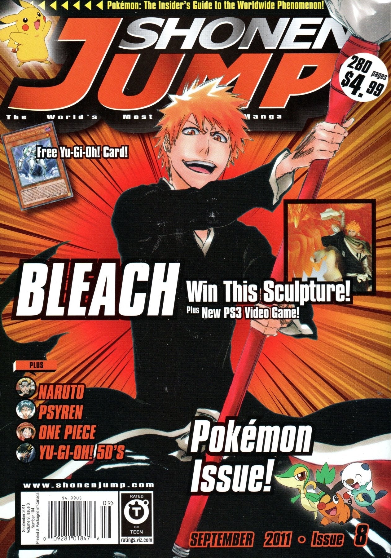 Shonen Jump: September 2011 Volume 9, Issue 8 - Magazine - Retro Island Gaming