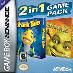 Shrek 2 and Shark Tale 2 in 1 - GameBoy Advance - Retro Island Gaming
