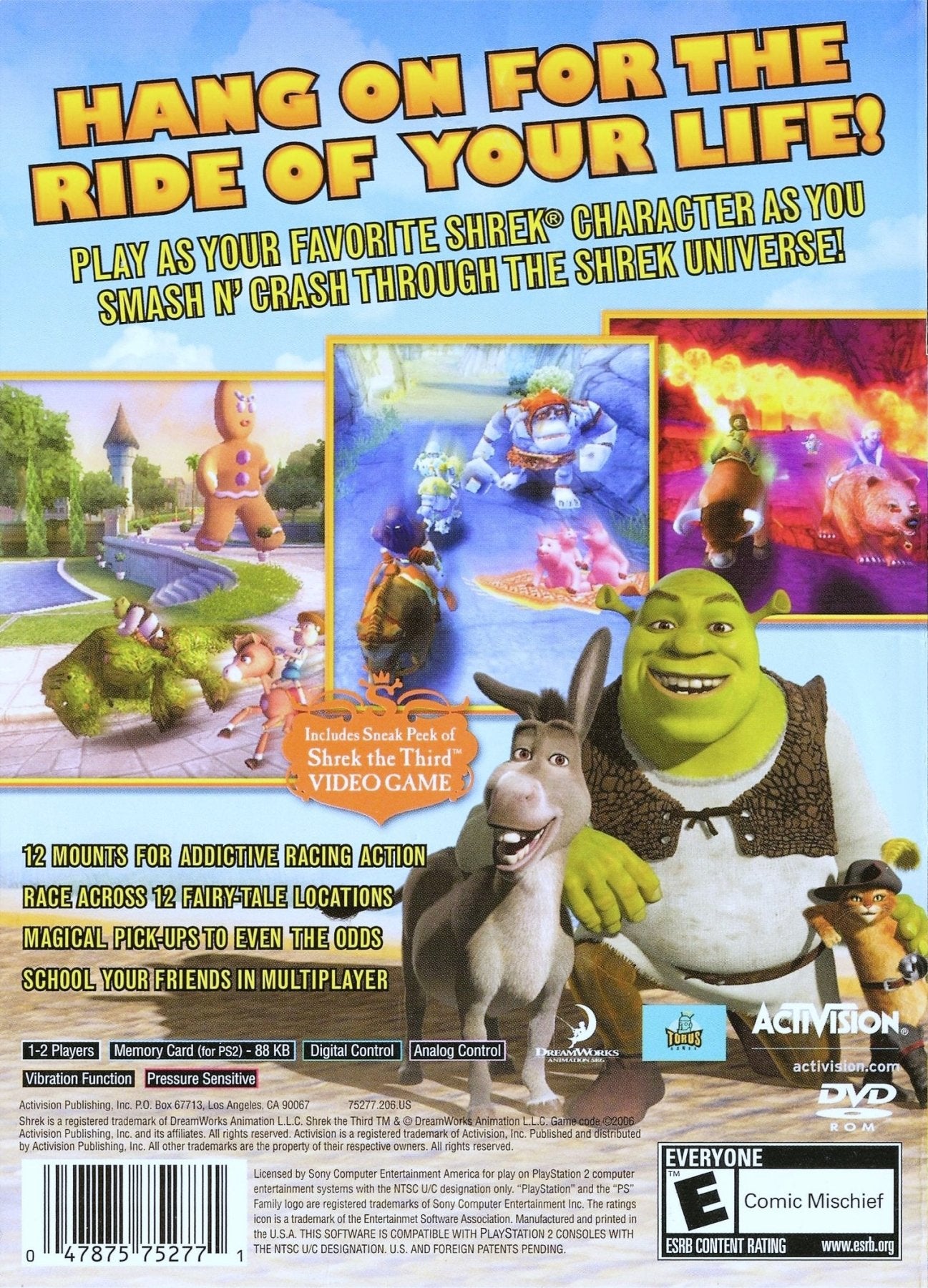 Shrek Smash and Crash Racing - Playstation 2 - Retro Island Gaming