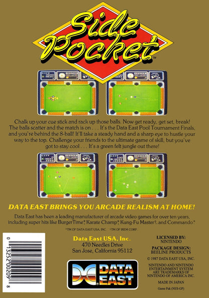 Side Pocket - NES - Retro Island Gaming