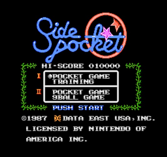 Side Pocket - NES - Retro Island Gaming