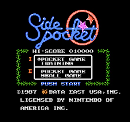 Side Pocket - NES - Retro Island Gaming