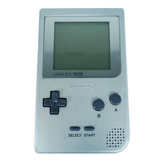 Silver GameBoy Pocket System (MGB - 001) - Certified Tested & Cleaned - Retro Island Gaming