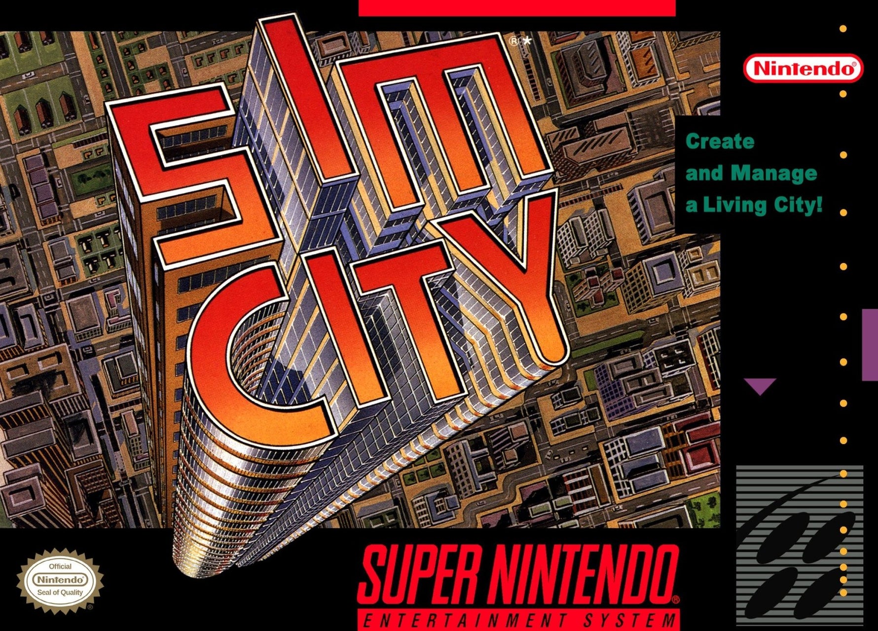 SimCity - Super Nintendo - Retro Island Gaming