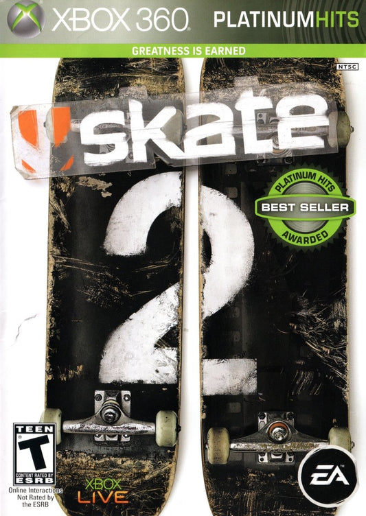 Skate 2 [Platinum Hits] - Xbox 360 - Retro Island Gaming