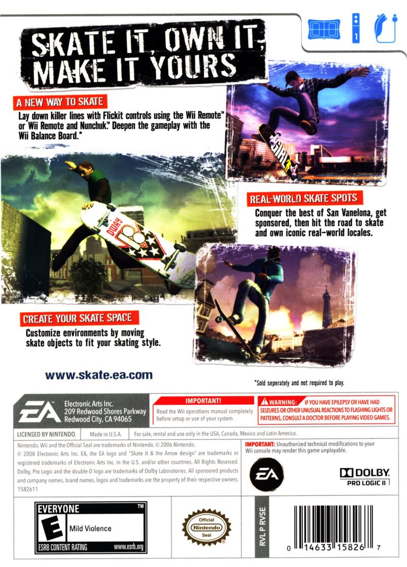 Skate It - Wii - Retro Island Gaming