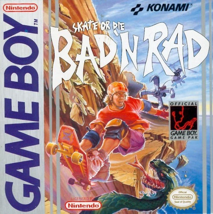 Skate or Die Bad n Rad - GameBoy - Retro Island Gaming