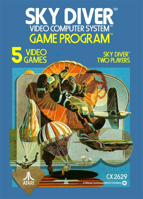 Sky Diver - Atari 2600 - Retro Island Gaming