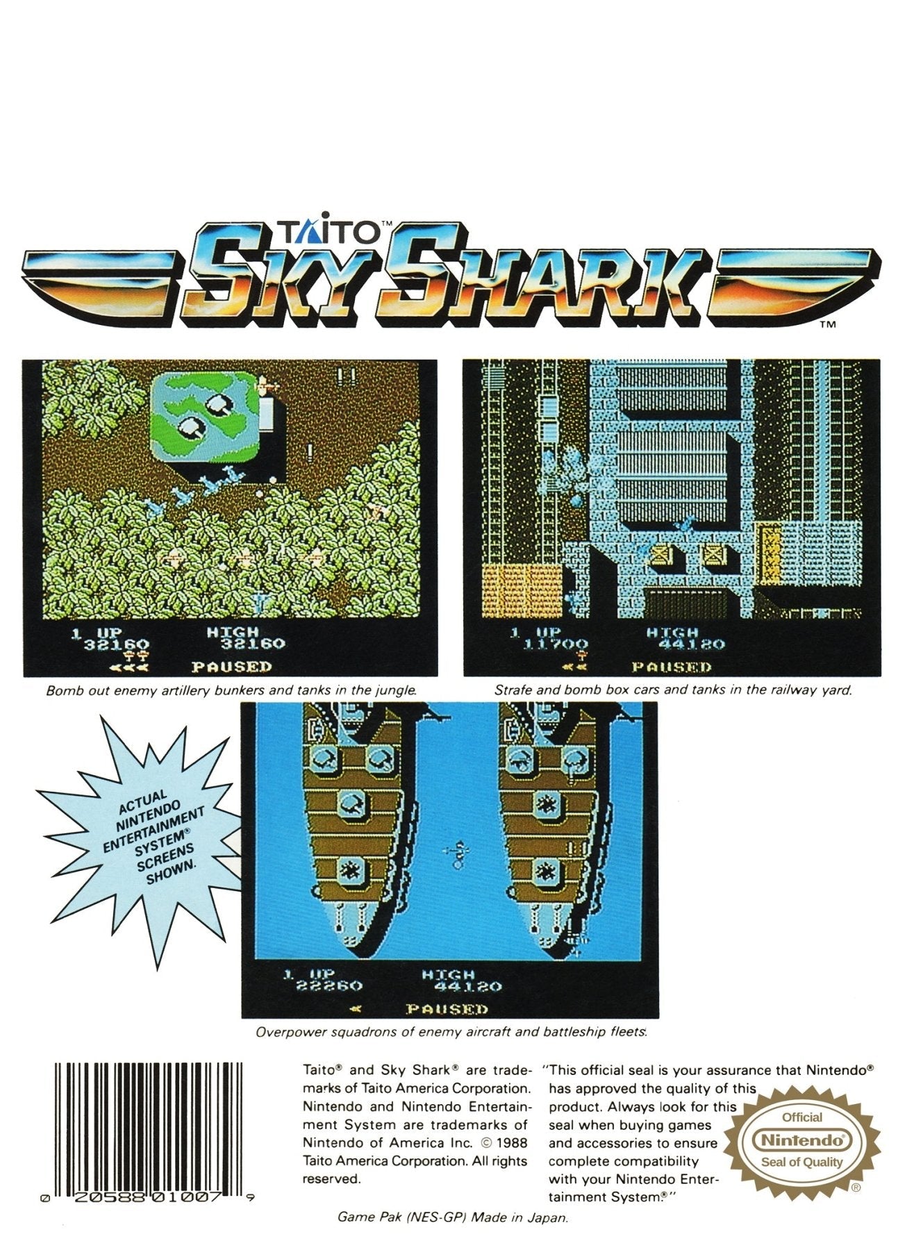 Sky Shark - NES - Retro Island Gaming