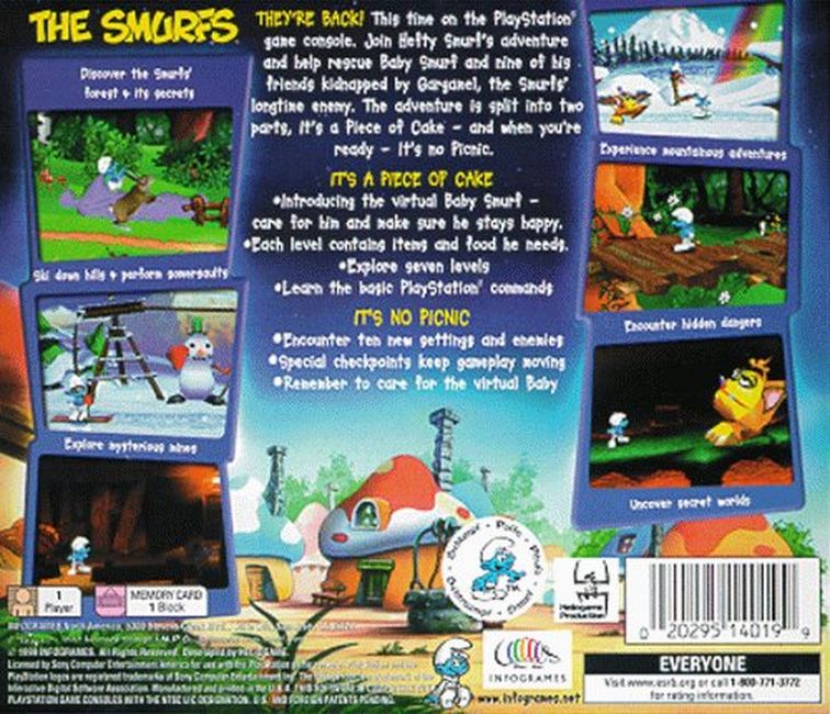 Smurfs - Playstation - Retro Island Gaming