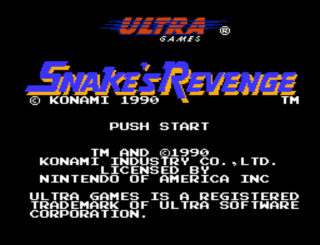 Snake's Revenge - NES - Retro Island Gaming