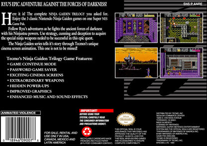 Ninja Gaiden Trilogy - Super Nintendo - Retro Island Gaming