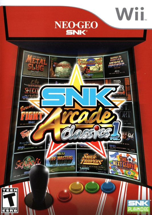 SNK Arcade Classics Volume 1 - Wii - Retro Island Gaming