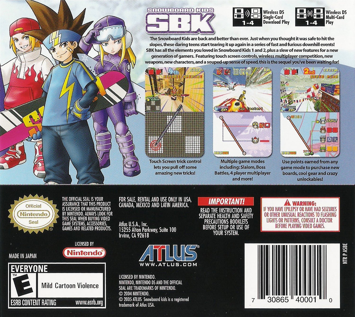 Snowboard Kids - Nintendo DS - Retro Island Gaming