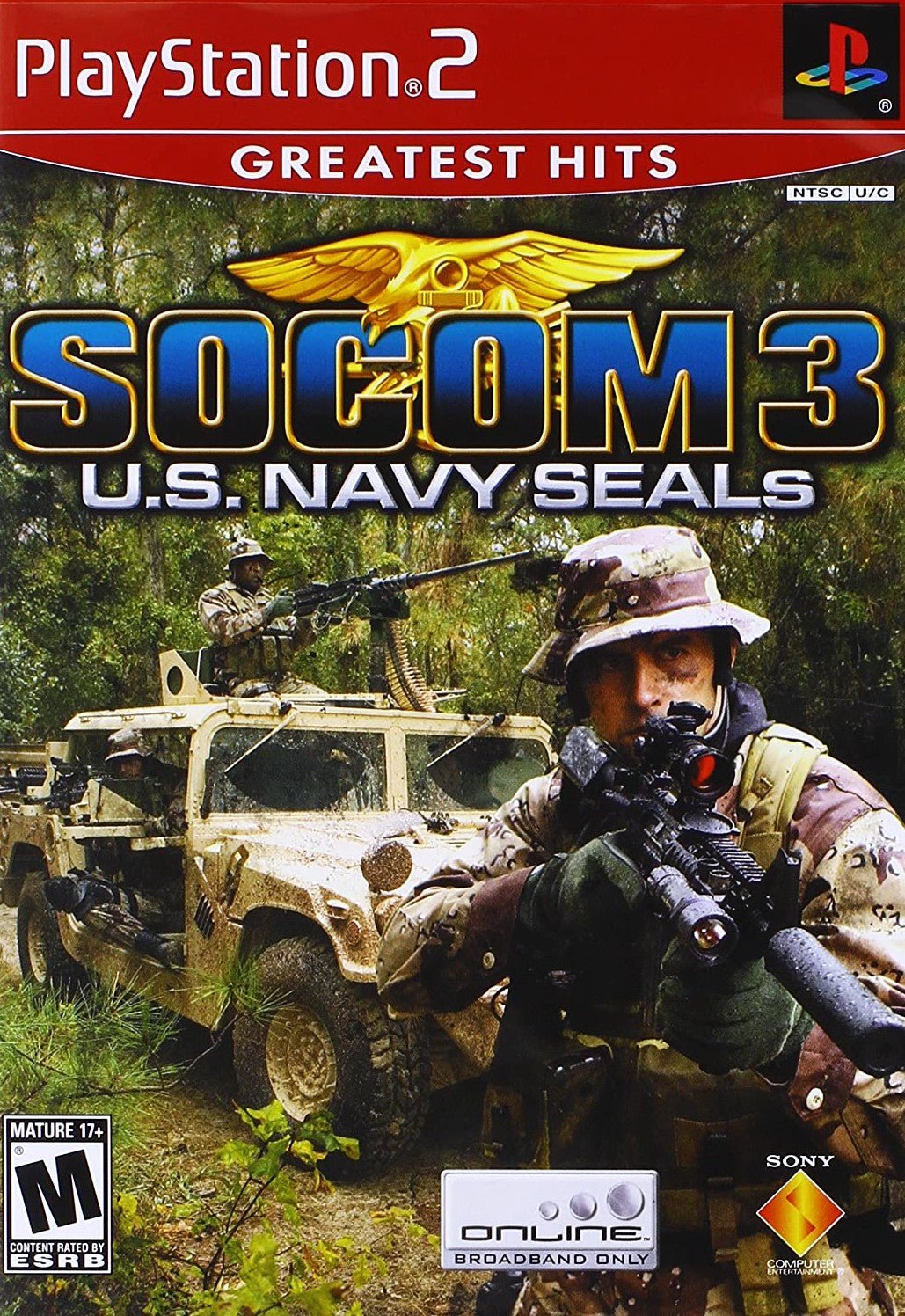 SOCOM 3 US Navy Seals [Greatest Hits] - Playstation 2 - Retro Island Gaming