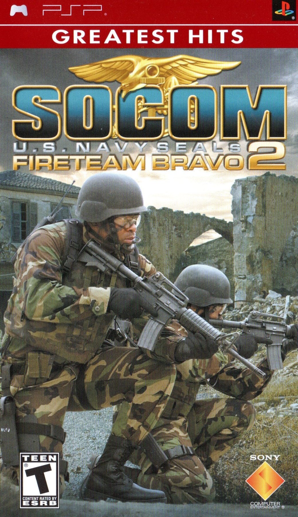 SOCOM US Navy Seals Fireteam Bravo 2 [Greatest Hits] - PSP - Retro Island Gaming