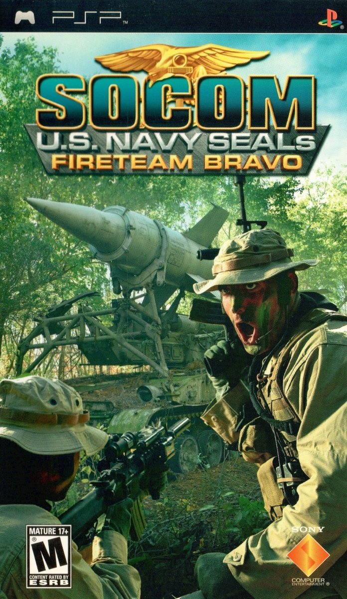 SOCOM US Navy Seals Fireteam Bravo - PSP - Retro Island Gaming