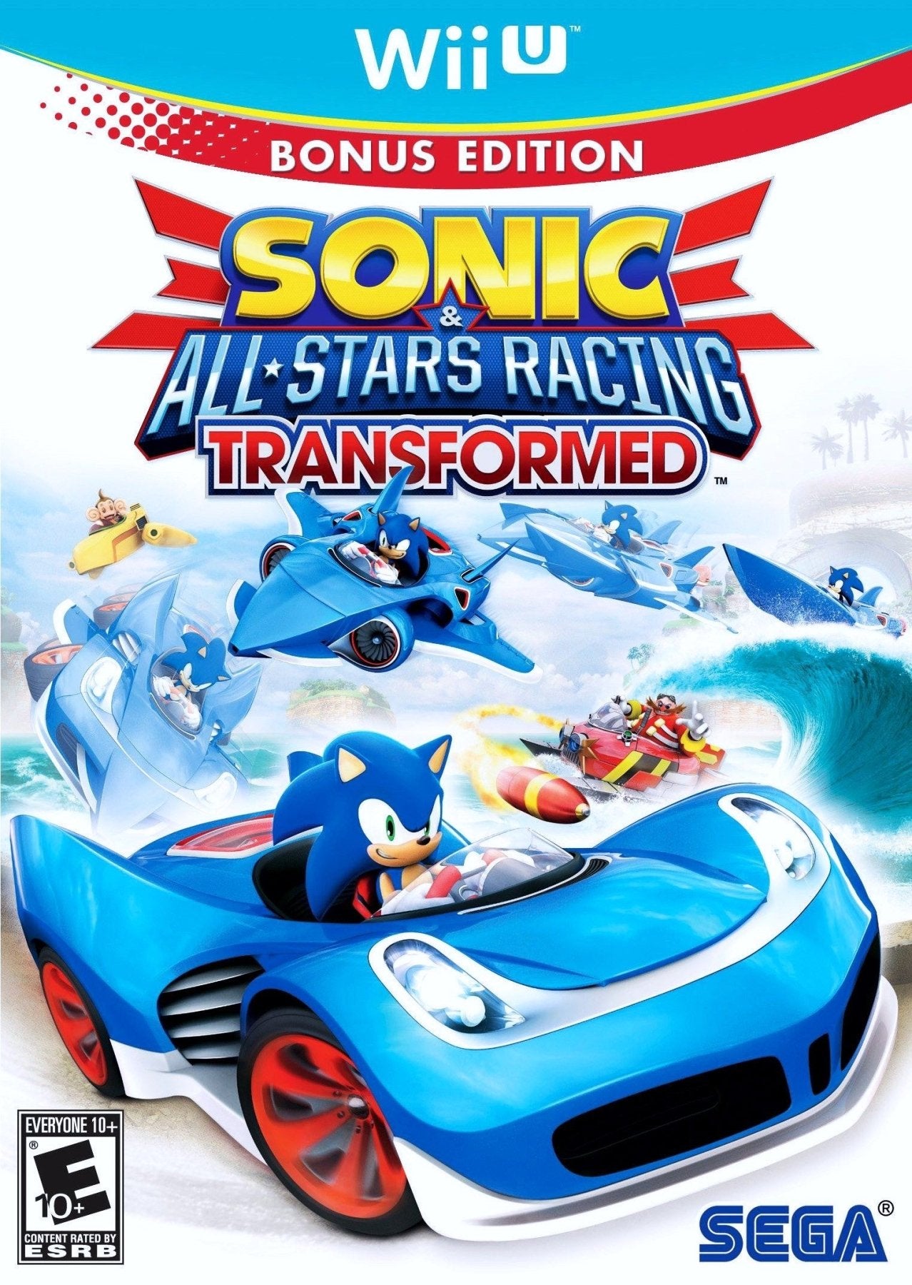 Sonic & All Stars Racing Transformed [Bonus Edition] - Wii U - Retro Island Gaming
