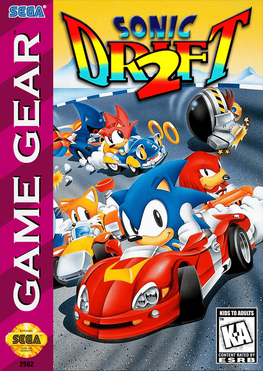 Sonic Drift 2 - Sega Game Gear - Retro Island Gaming