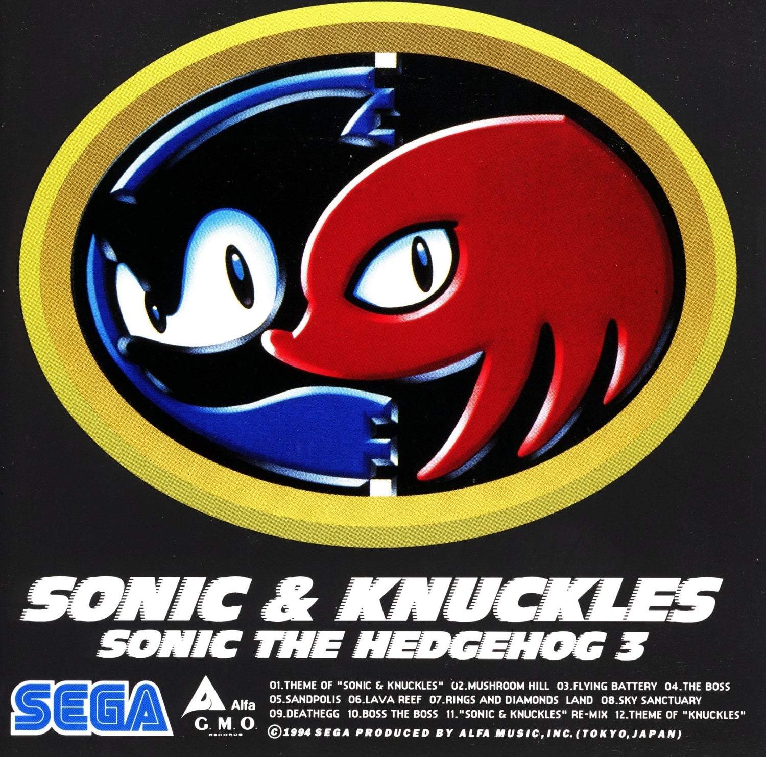 Sonic & Knuckles: Sonic The Hedgehog 3 Original Soundtrack - CD [IMPORT] - Retro Island Gaming