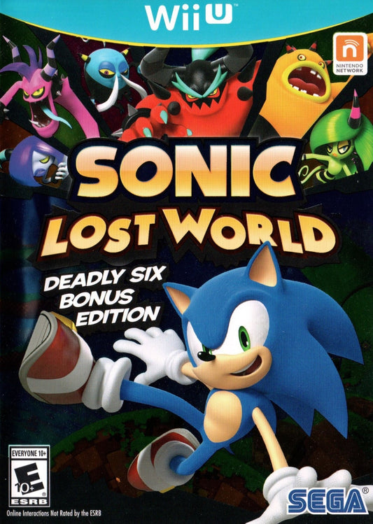 Sonic Lost World [Deadly Six Edition] - Wii U - Retro Island Gaming