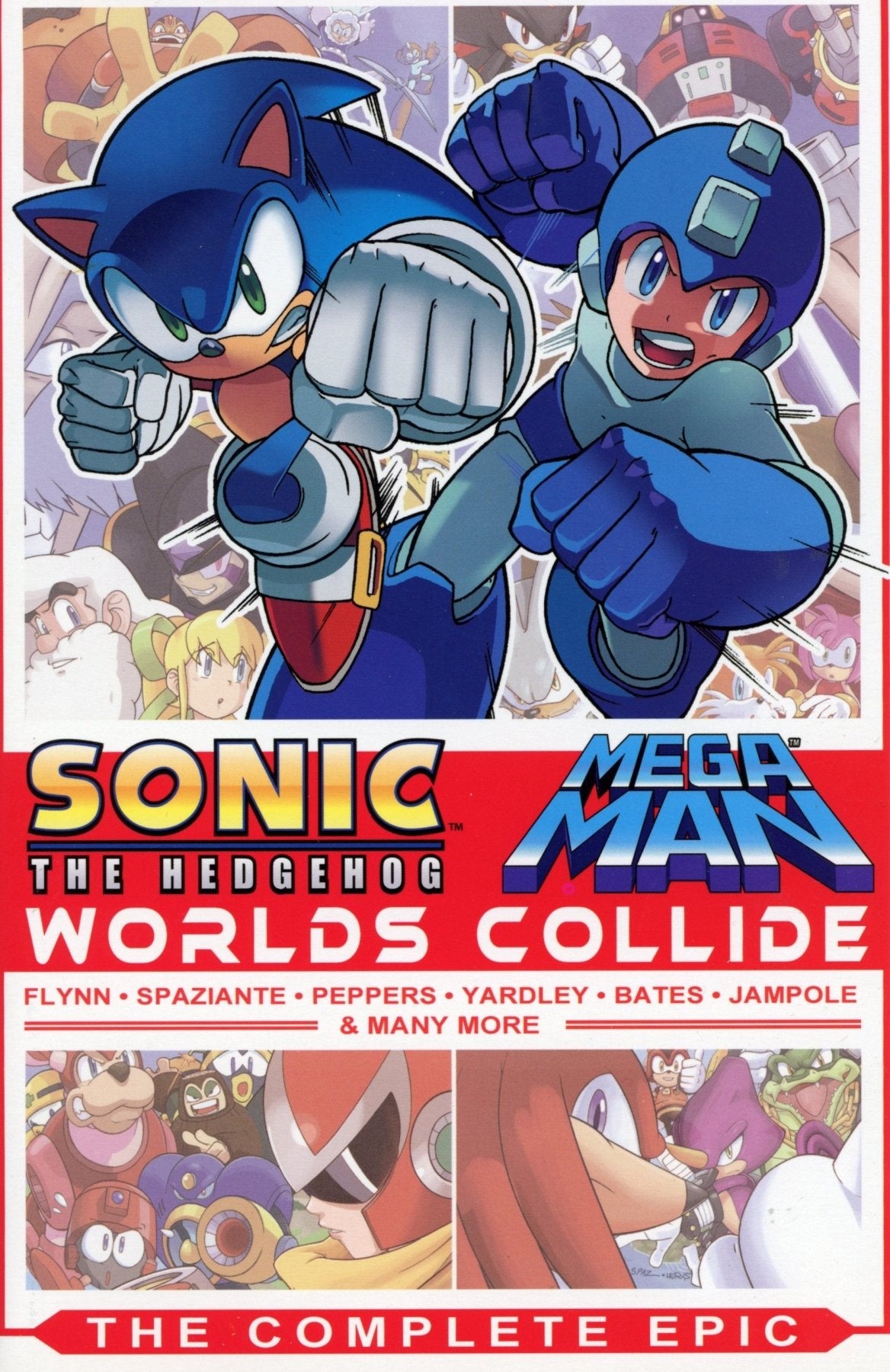 Sonic / Mega Man: Worlds Collide: The Complete Epic - Comic - Retro Island Gaming