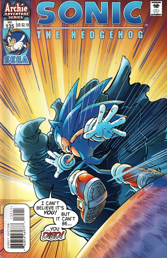 Sonic the Hedgehog #135 - Comic - Retro Island Gaming