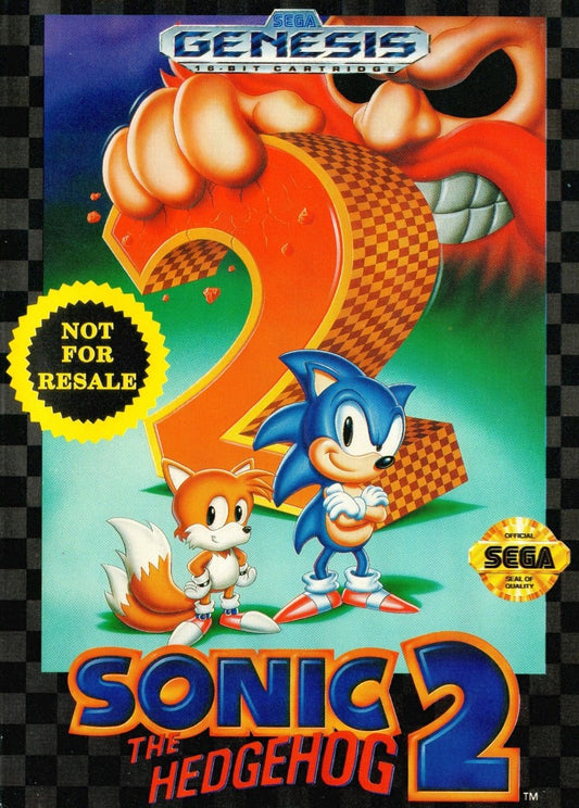 Sonic the Hedgehog 2 [Not for Resale] - Sega Genesis - Retro Island Gaming