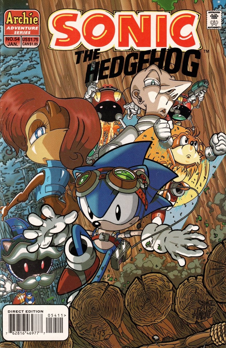 Sonic the Hedgehog #54- Comic - Retro Island Gaming
