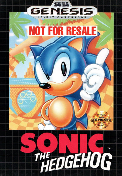 Sonic the Hedgehog [Not for Resale] - Sega Genesis - Retro Island Gaming