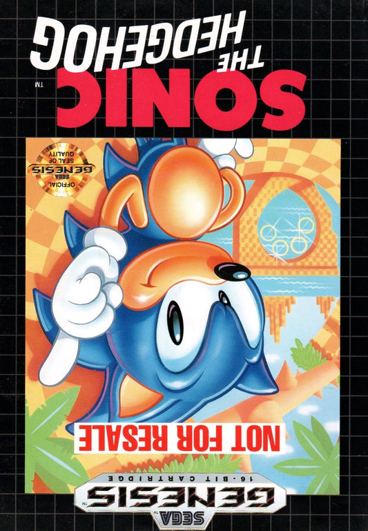 Sonic the Hedgehog [Not for Resale] - Sega Genesis - Retro Island Gaming