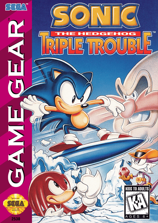 Sonic the Hedgehog: Triple Trouble - Sega Game Gear - Retro Island Gaming