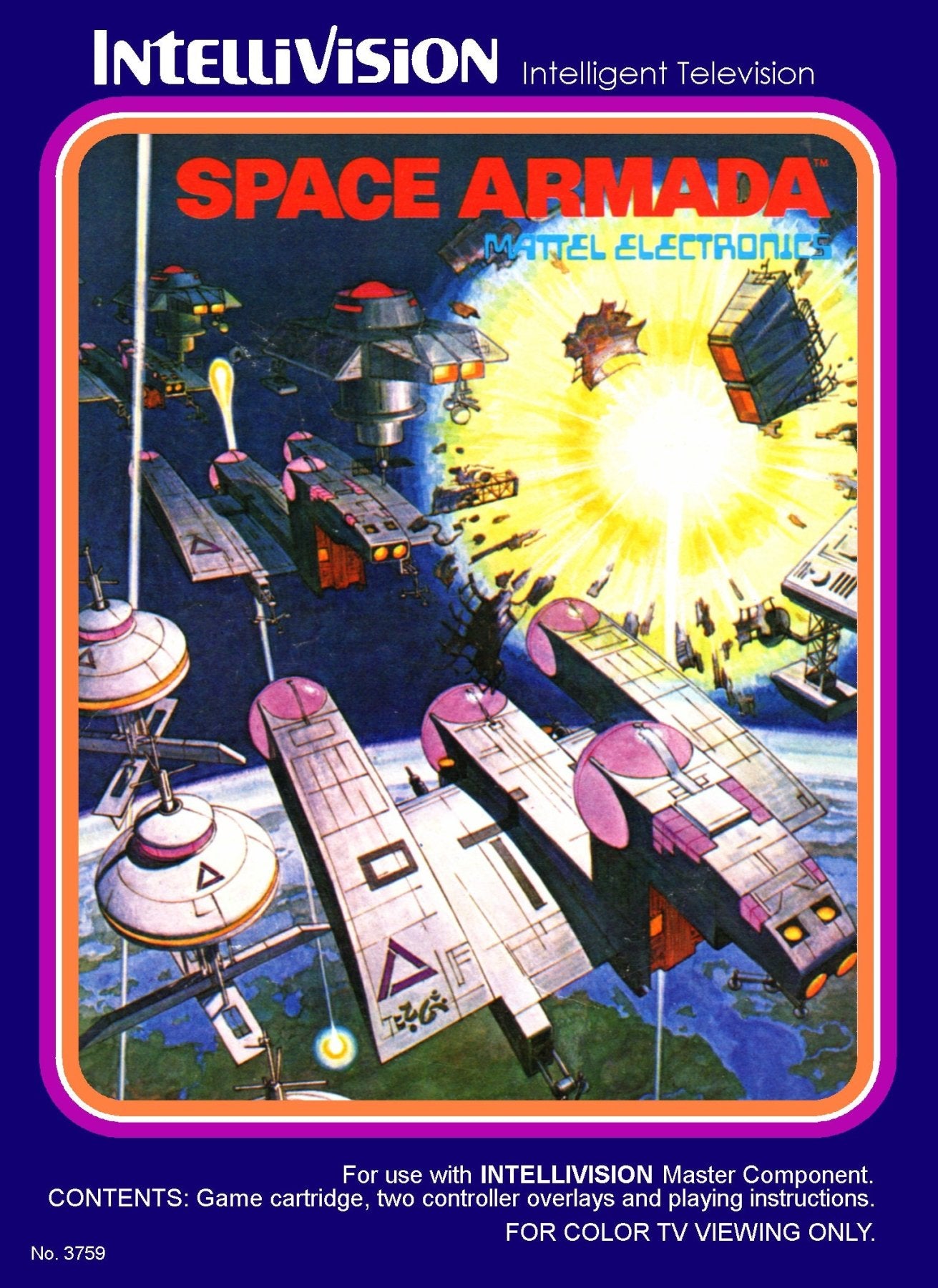 Space Armada - Intellivision - Retro Island Gaming