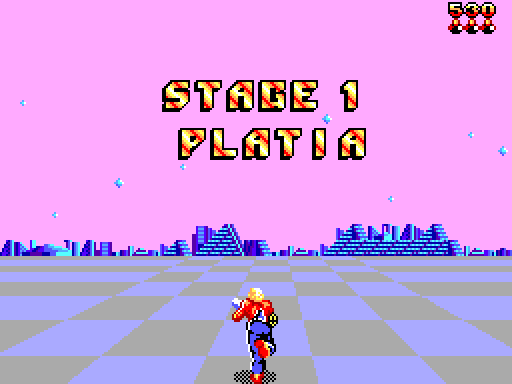 Space Harrier 3D - Sega Master System - Retro Island Gaming