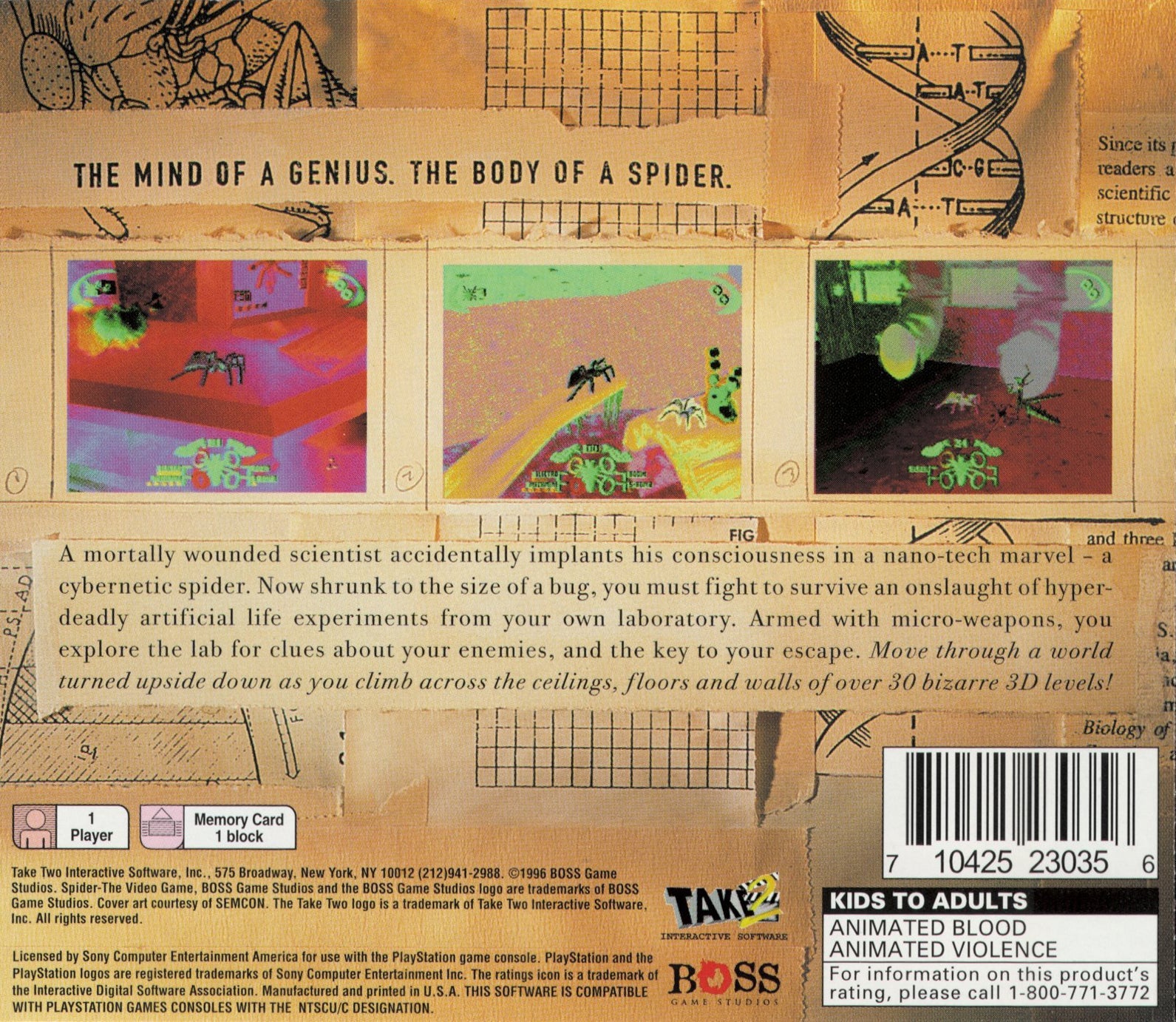 Spider - Playstation - Retro Island Gaming