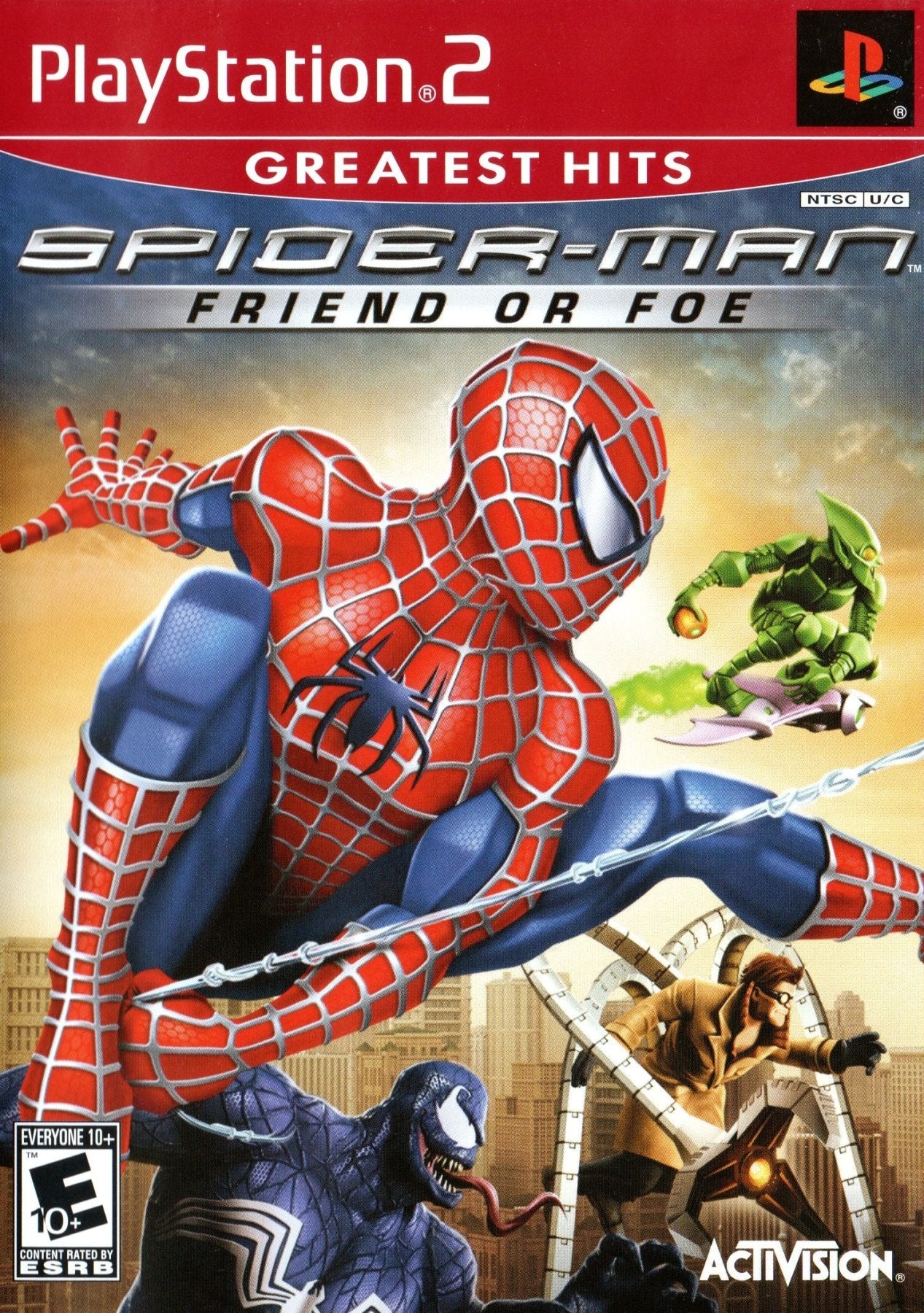 Spiderman Friend or Foe [Greatest Hits] - Playstation 2 - Retro Island Gaming