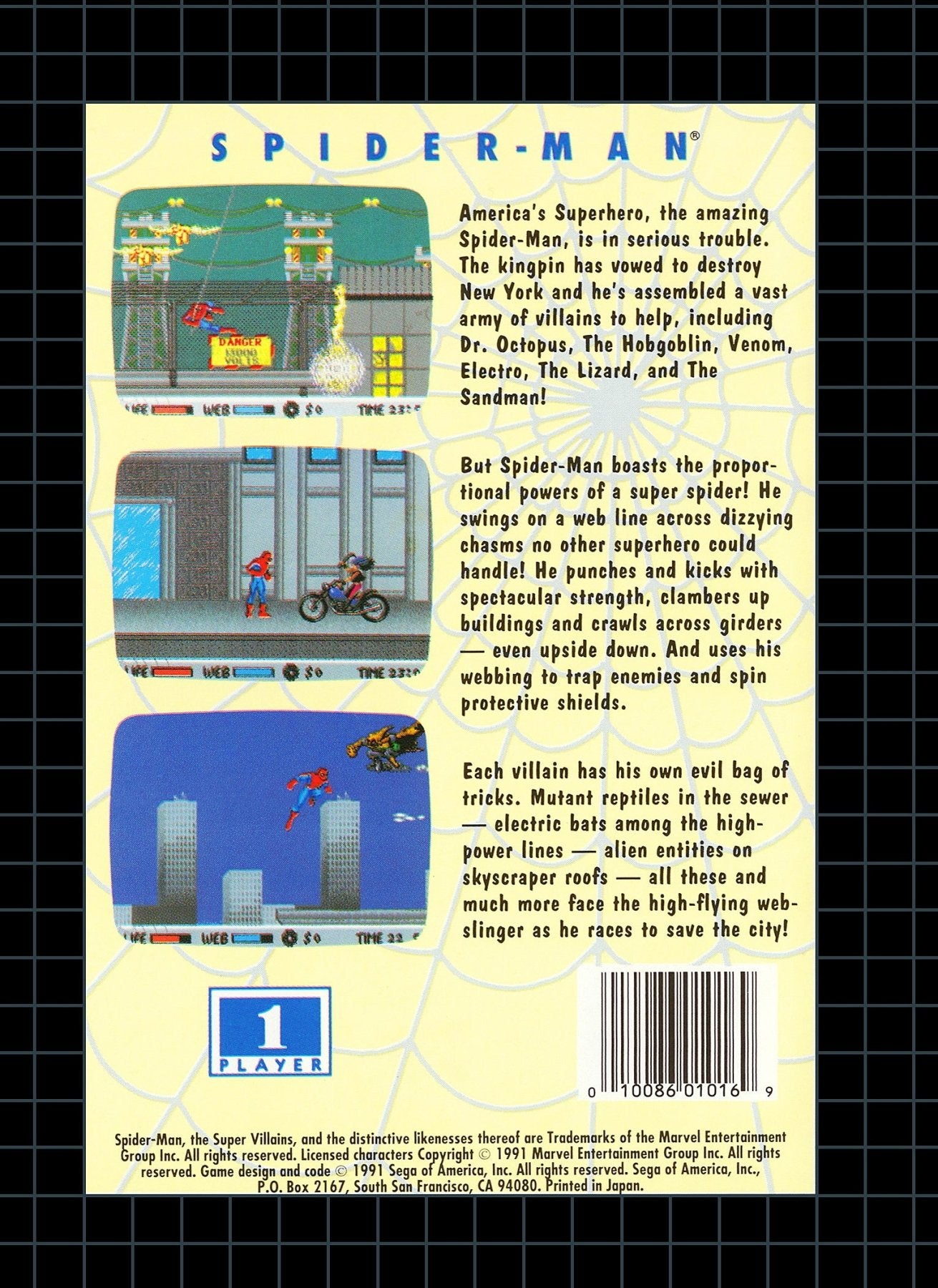 Spiderman - Sega Genesis - Retro Island Gaming